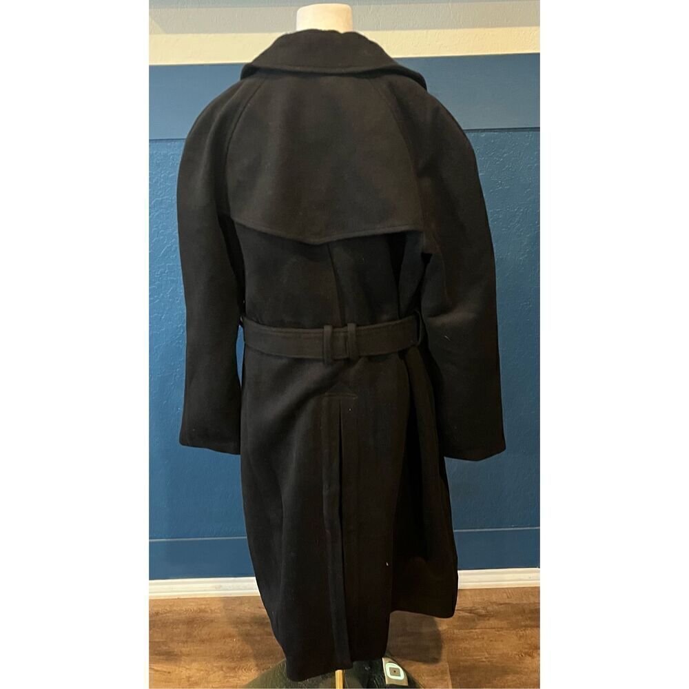 Adam Lippes RTR Design Collective Black Wool Coat - Picture 6 of 8